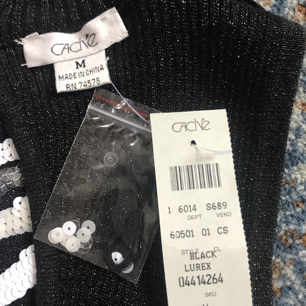 Cache Gorgeous Sequins Top - image 7